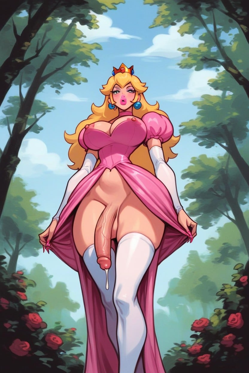 Forest, Blue Sky, Very Thick Penis Hentai AI Porn