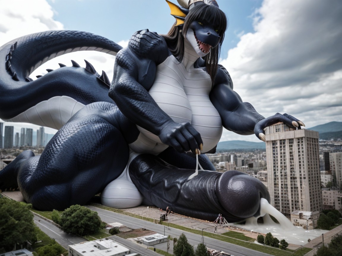 Black Dragon Furry Futanari, Sombra Suave, Harem Of Females Licking Giantess Dragon Futa Cock Porno shemale IA