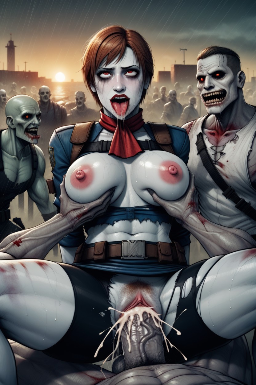 Red Evil Eyes, Tits With Veins, Empty Mind AI Porn