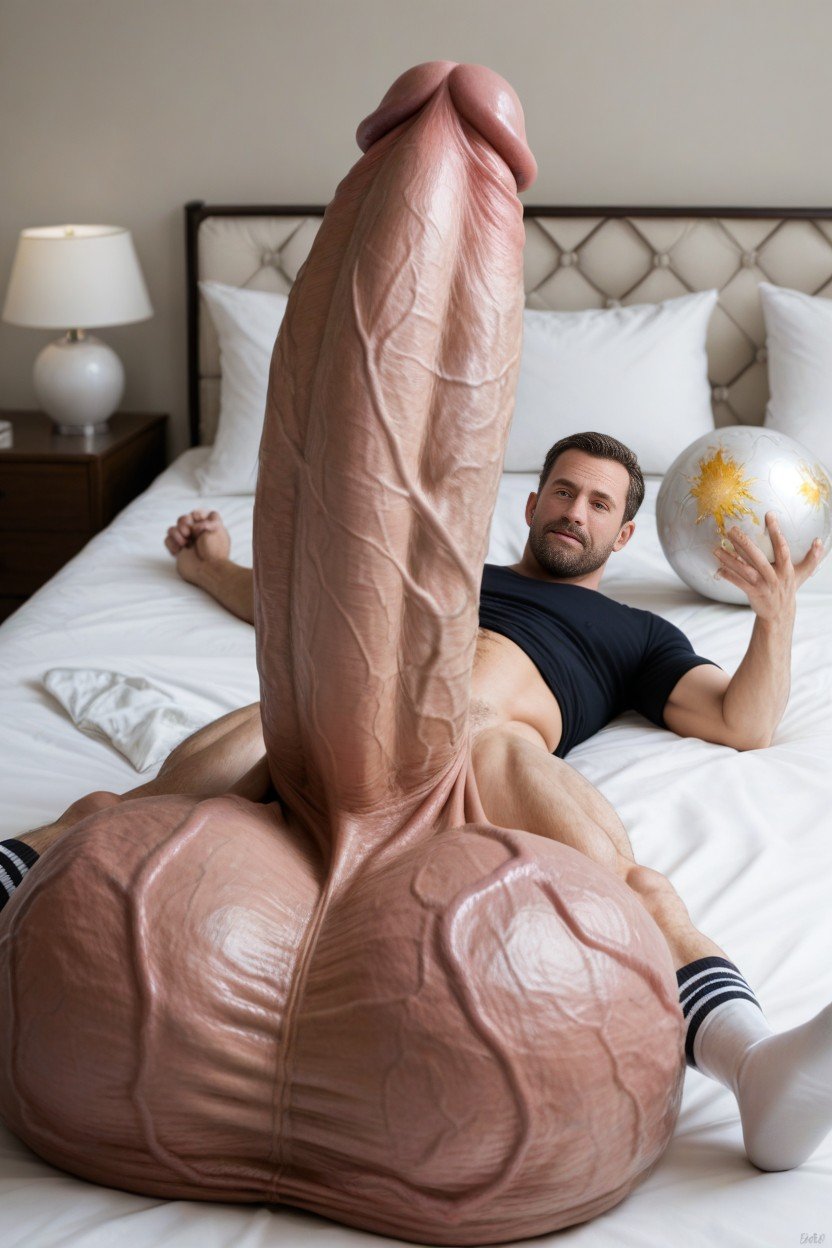 Huge Veiny Girthy Cock, Exploding With Cock Growth, Hyper Balls 게이 AI 포르노