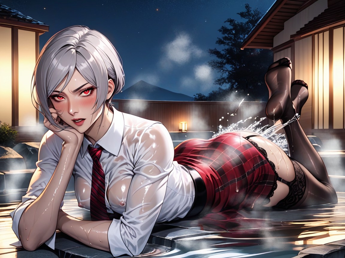 Night City Background, No Glitches, Full Body Hentai AI Porn