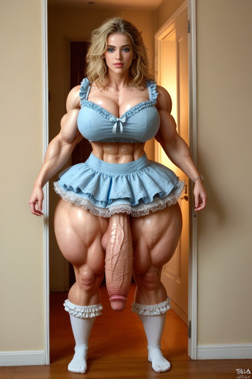 Gigantesco, Powerful Legs, Standing In Doorway Porno shemale IA