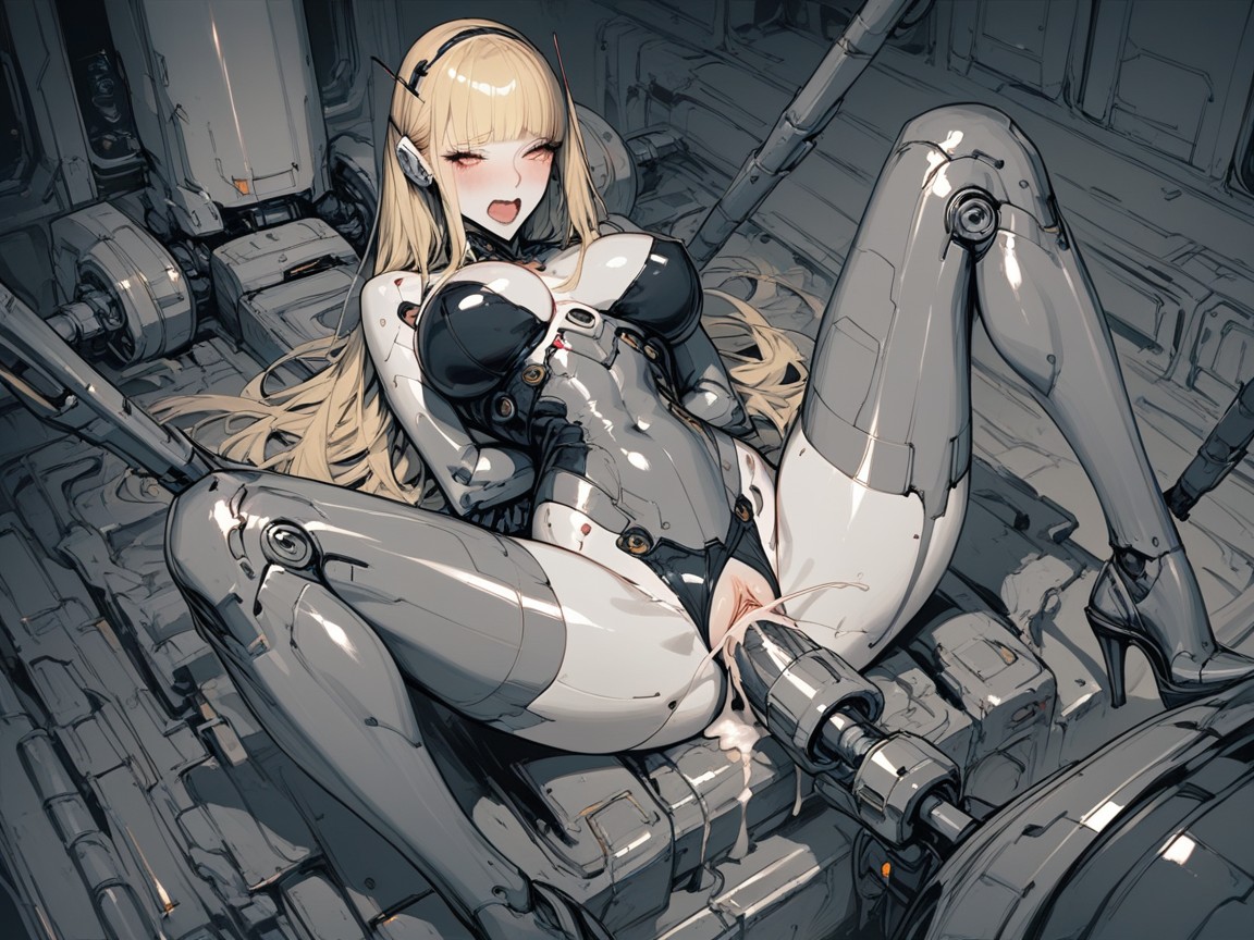 Bounce Lines, Semen On Body And Face, Fucking Machine AI Porn