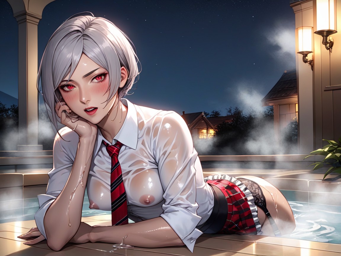 Perfect Face, Master Piece, Wet Outfit Hentai AI Porn