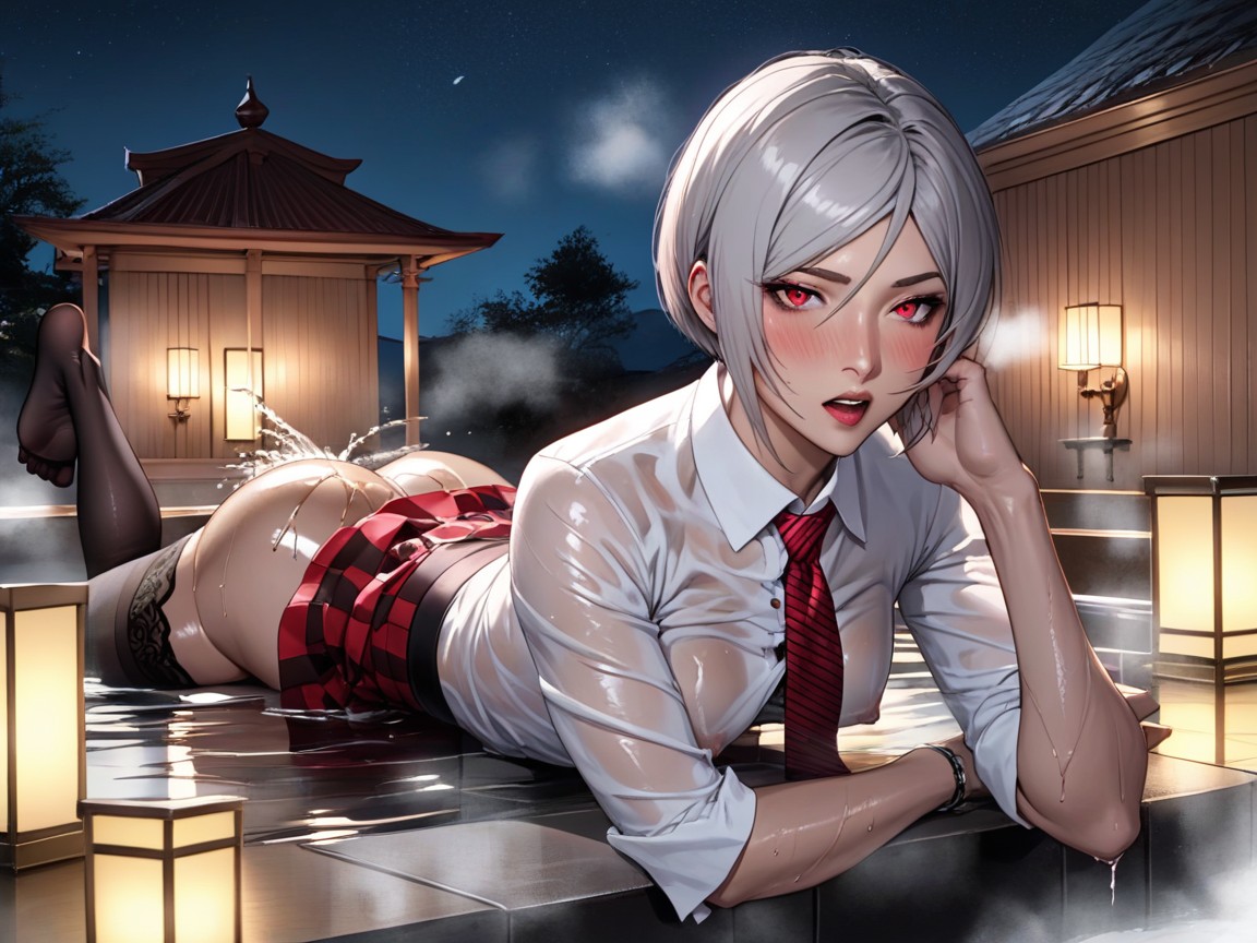 Bending Over, Moaning, Ultra Detailed Hentai AI Porn