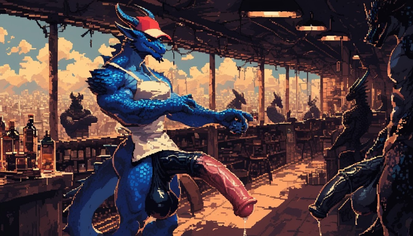 Bizco, 18+, Uncut Penis Furry IA