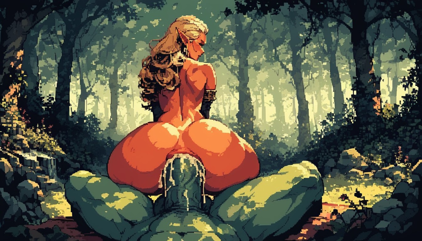 18+, Anal, Forest Hentai AI Porn