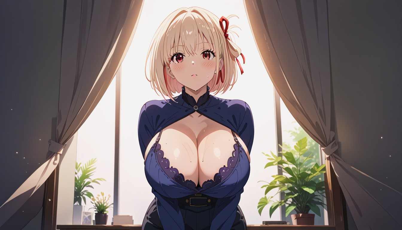 Bottom Up, Hourglass Shape, Curvy Hentai AI Porn