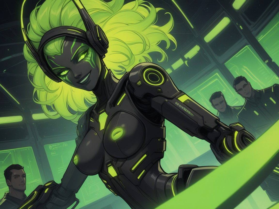 Hips Proportionate To Chest, Inventor Dominatrix, ノワール ラティーナAIエロ