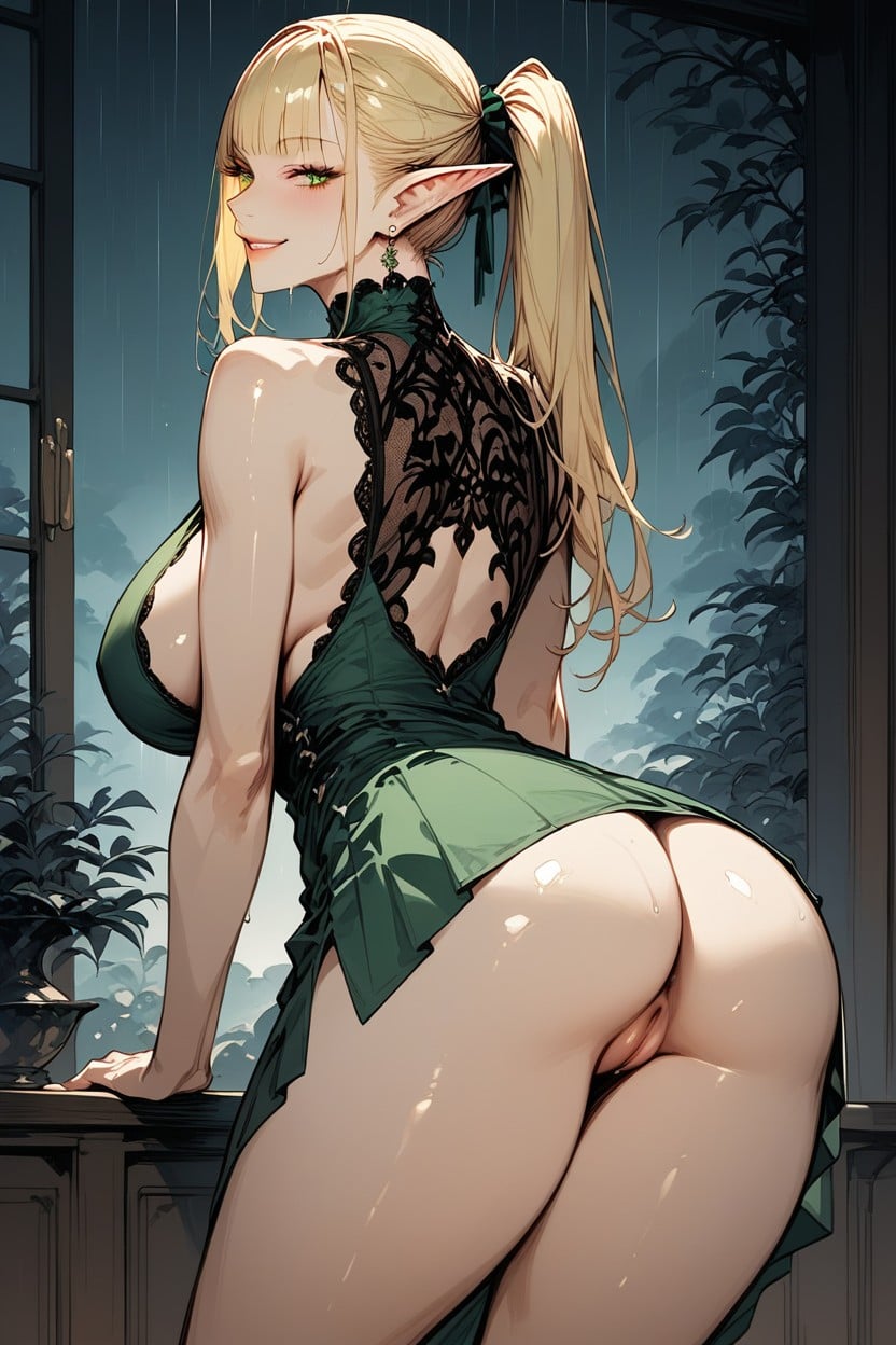 Sleeveless, Rear View, 18+ Hentai AI Porn
