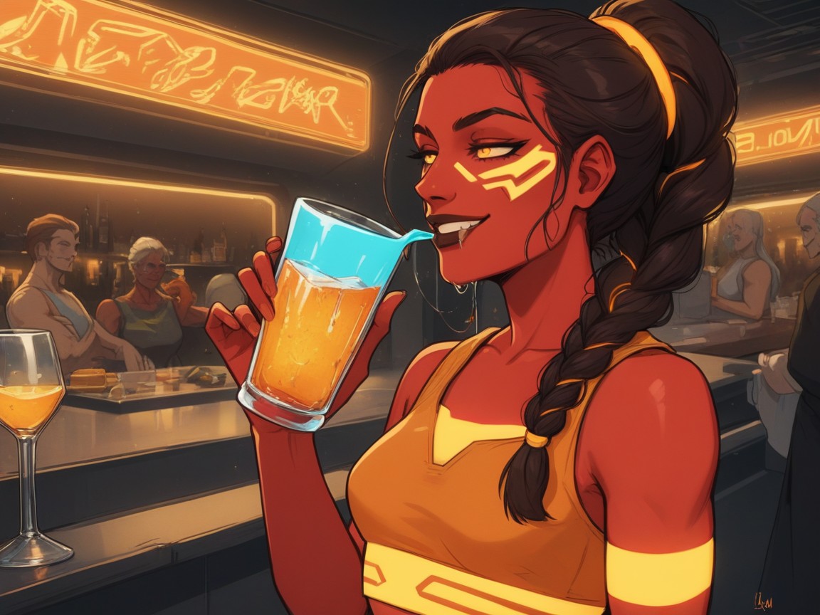 Rounded Hips, Snatched Waist, Pelo Negro Porno latina IA