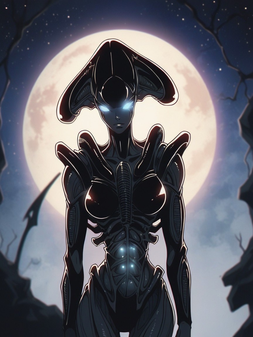 Dimly Lit, No People, Darkness Hentai IA