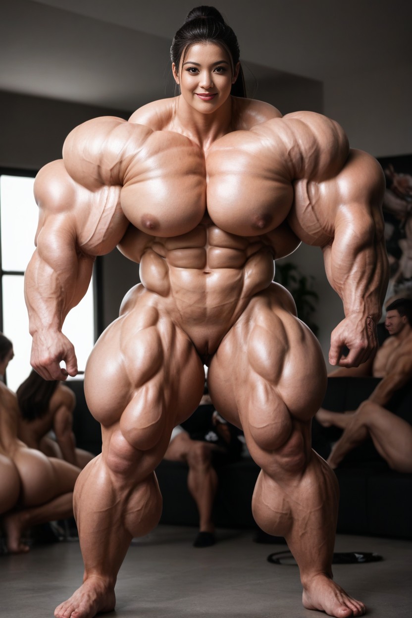 Hyper Muscles, Gigantic Muscles, Gigantic Muscles AI Porn