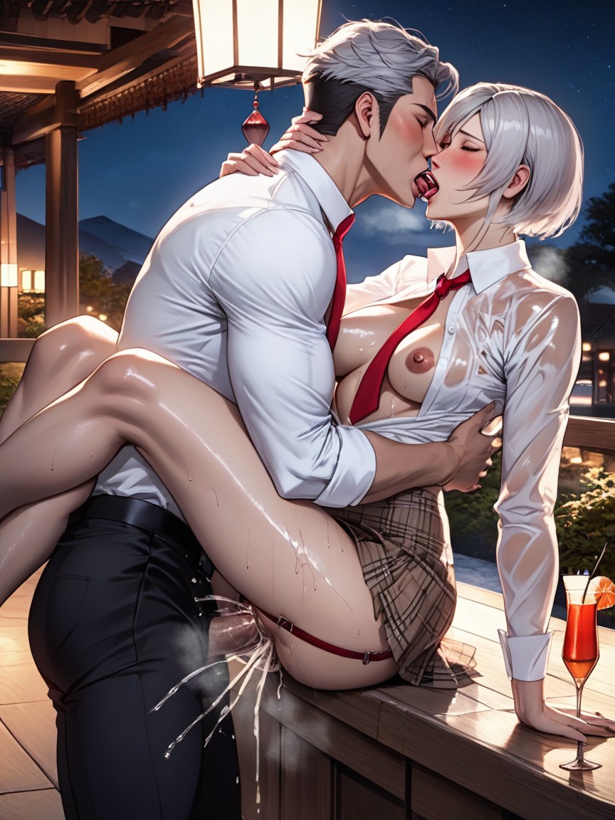 Beautiful Face, 18+, Outdoors Hentai AI Porn