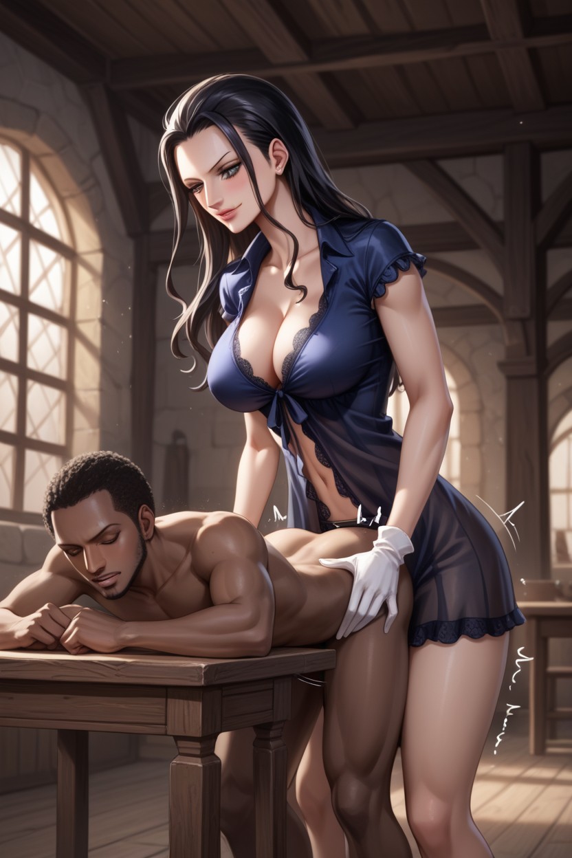 Moaning, Shaking, Femdom Pegging 动漫AI色情