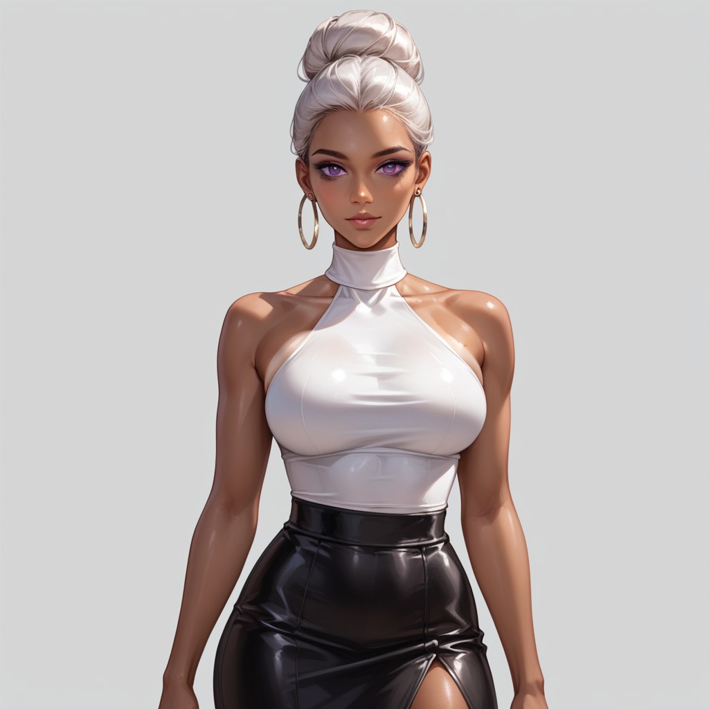 Chest Wider Than Hips, Tan Skin, Wide Long Shoulders AI Porn