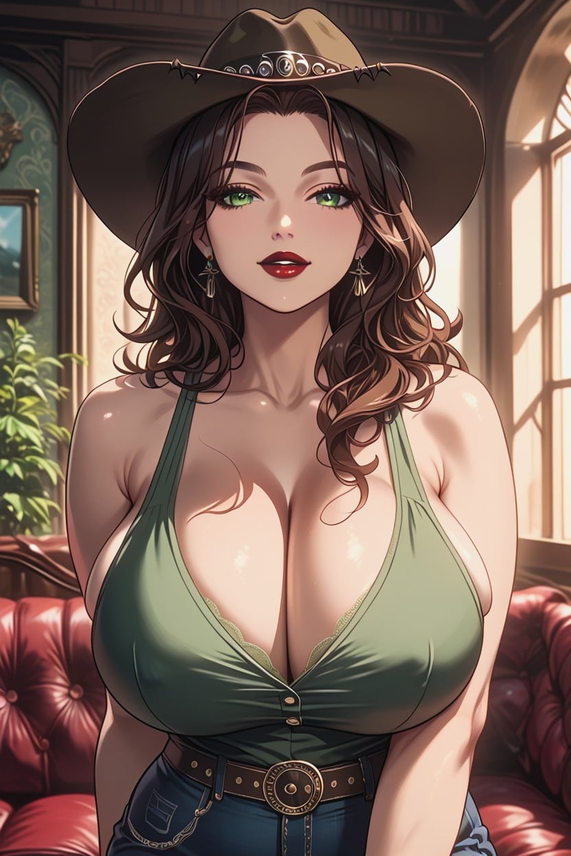 18+, Ultra High Resolution, Glimpse Of Couch Hentai AI Porn