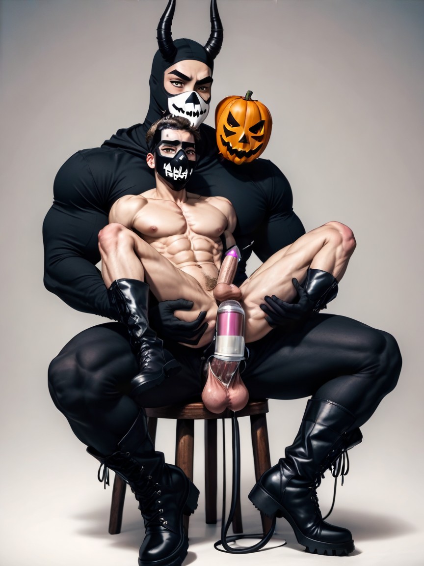 Halloween, 18+, Black Boots Porno gay IA