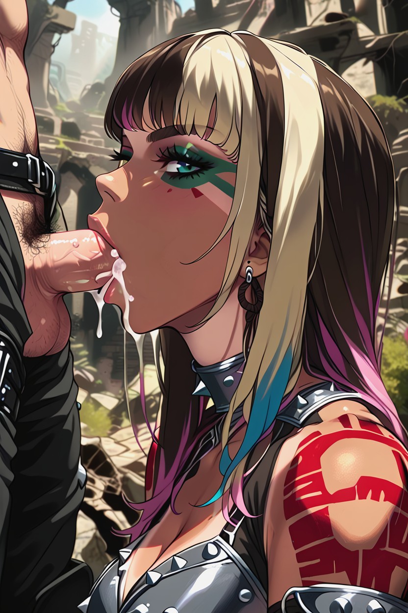 Body Hair, Black Cock, Raccoon Eyes Hentai AI Porn