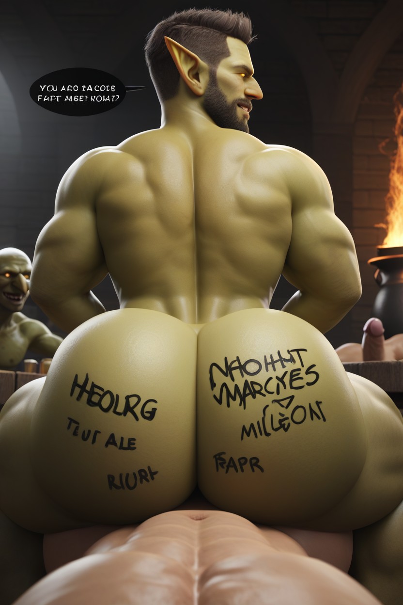 Pov, Goblin Bottom, Sex Porno gay IA
