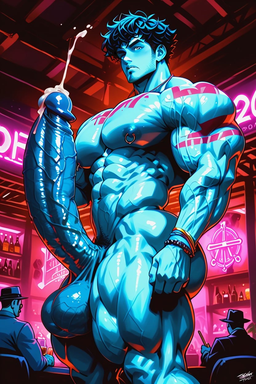 Huge Pecs, Fleshy Huge Chest, Hdr Porno IA Gay