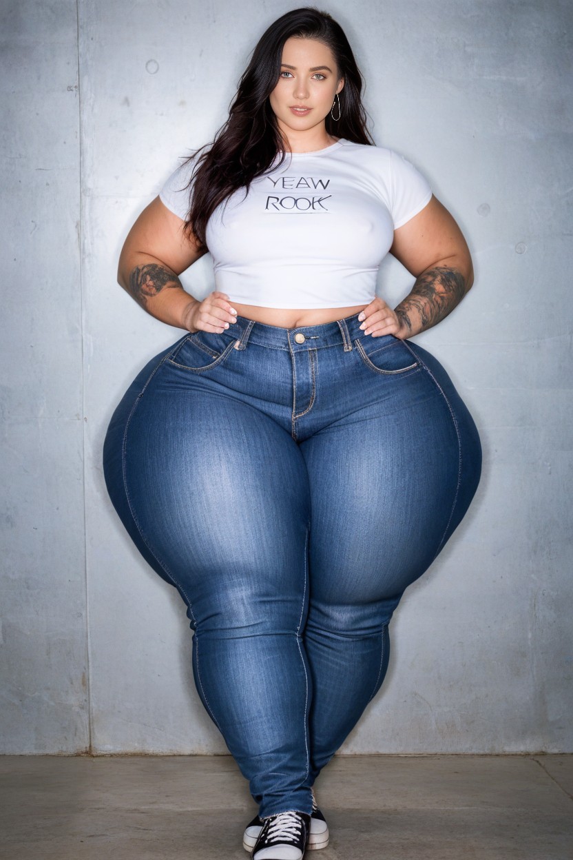 Massive Gigantic Ass, Farm, Extra Thick AI Porn
