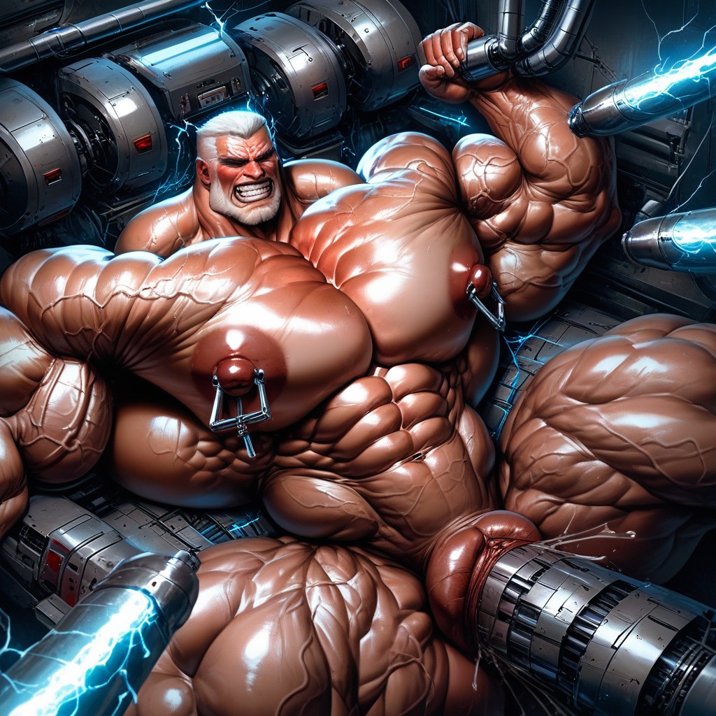 Sex On Table, Huge Labia, Machines With Massive Chunky Cocks AI Porn