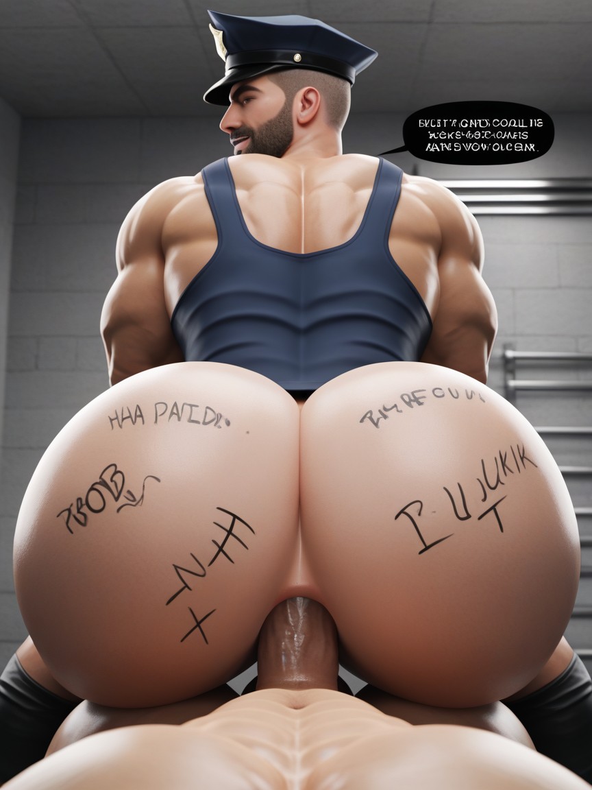 His Relentless Roaster, Expression Suffisante, Men Porno IA Gay