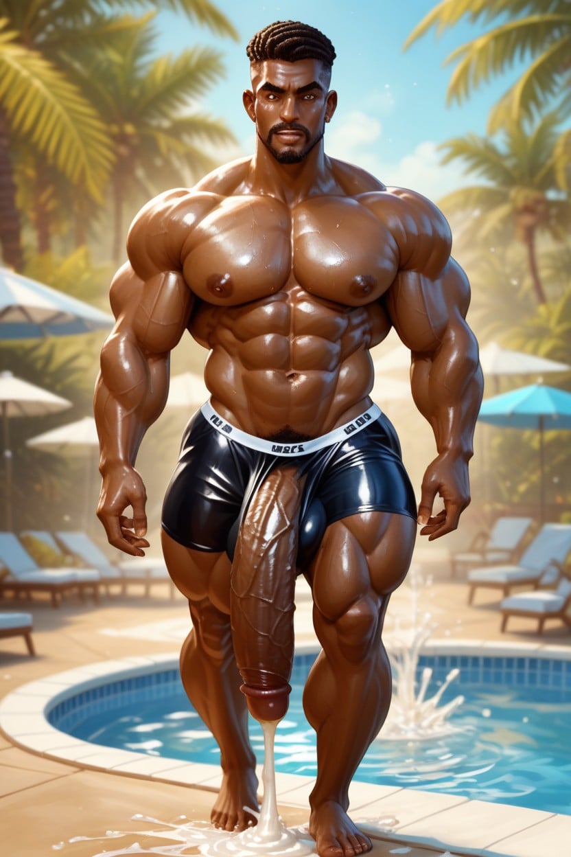 Video Game Art, Absurd Res, Black Skin AI Gay Porn