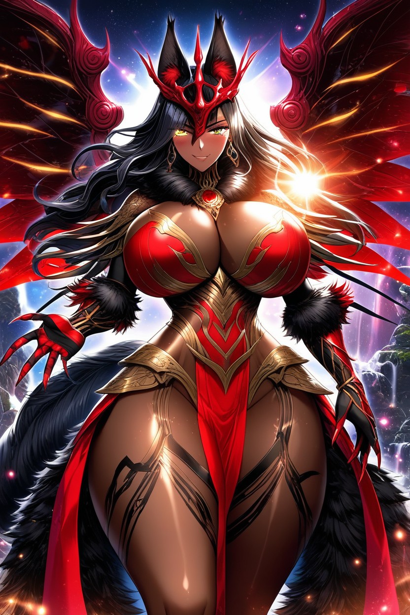 Black Fur On Neck, La Signora, Specular Hentai AI Porn