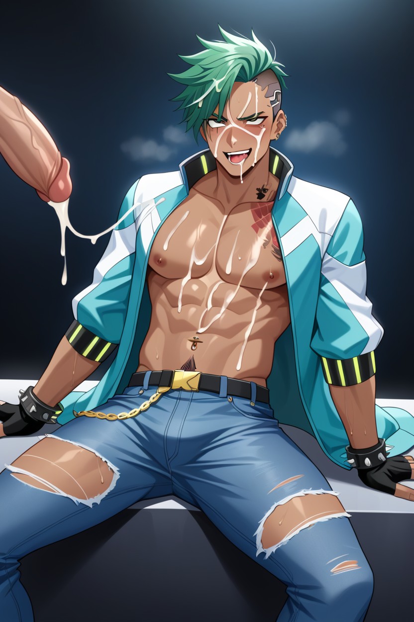 Skinny, Cocky, Smirk AI Gay Porn