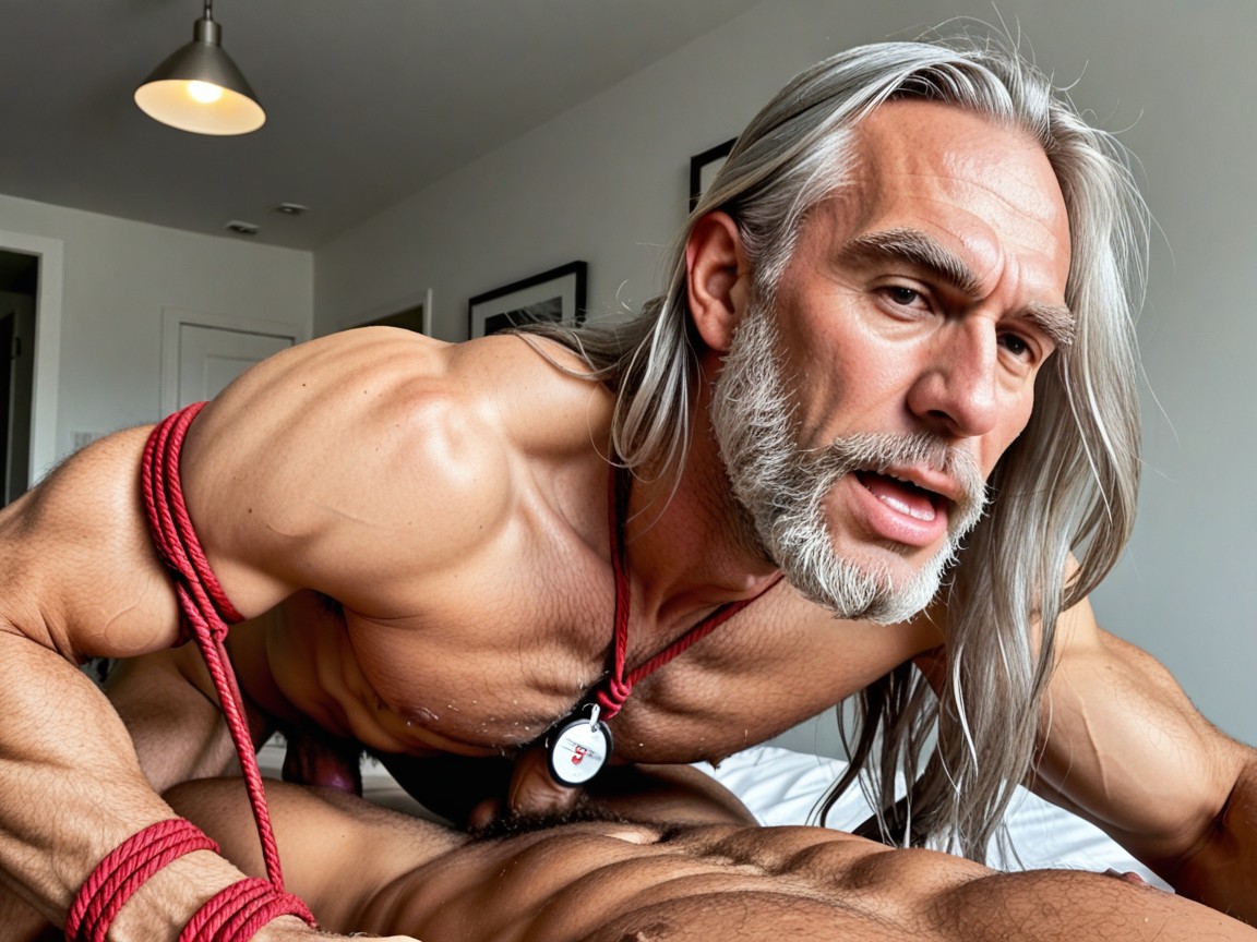 Scream, Penis Pump, Masculine Males Only AI Gay Porn