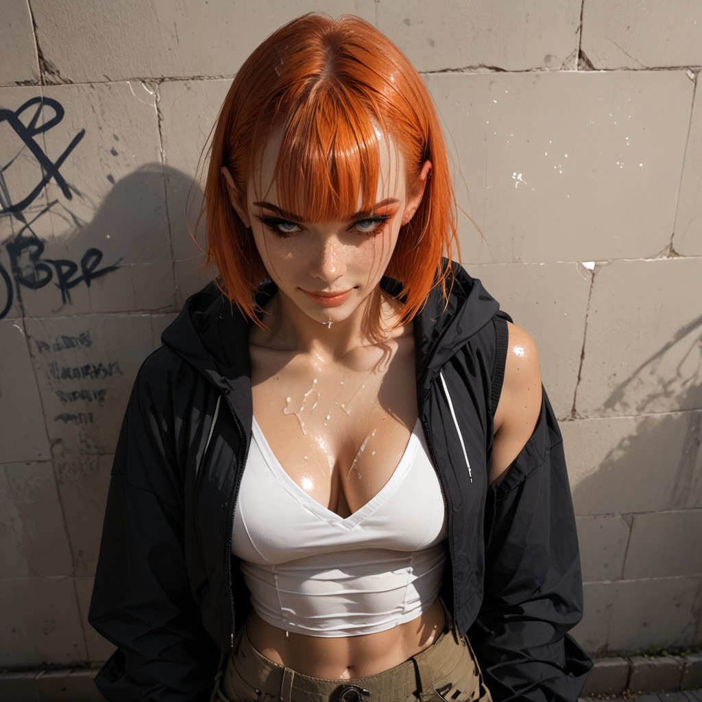 Smirk, 18+, Round Hips AI Porn