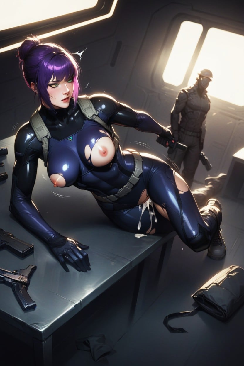Full Body, Neon, Skinny AI Porn