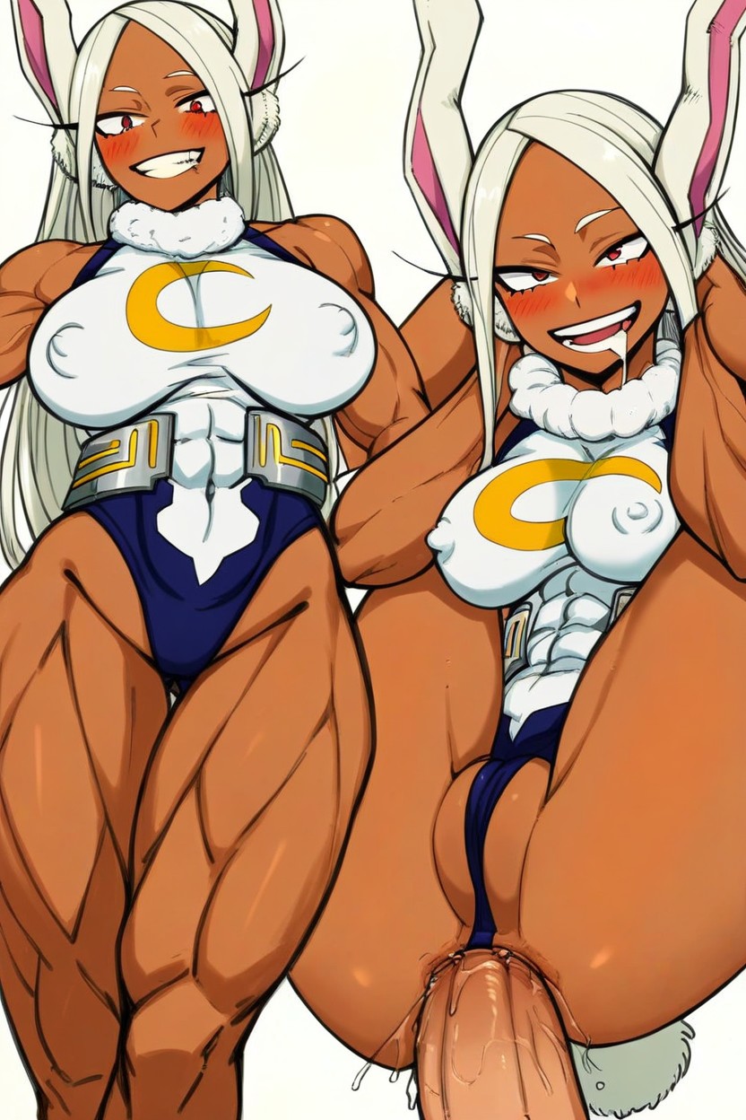 African, Multiple Views, Thicc Thighs Hentai AI Porn