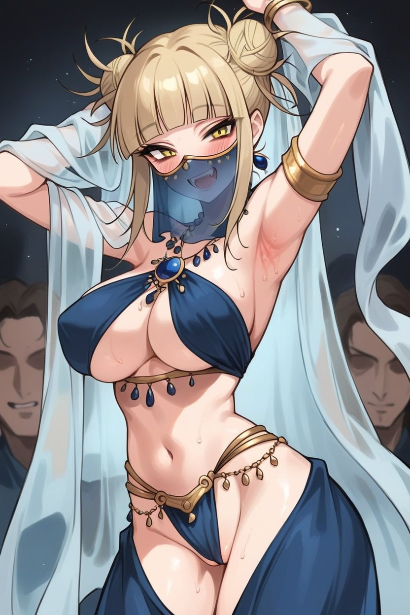 Erect Nipples, Dancer, Open Mouth Hentai AI Porn