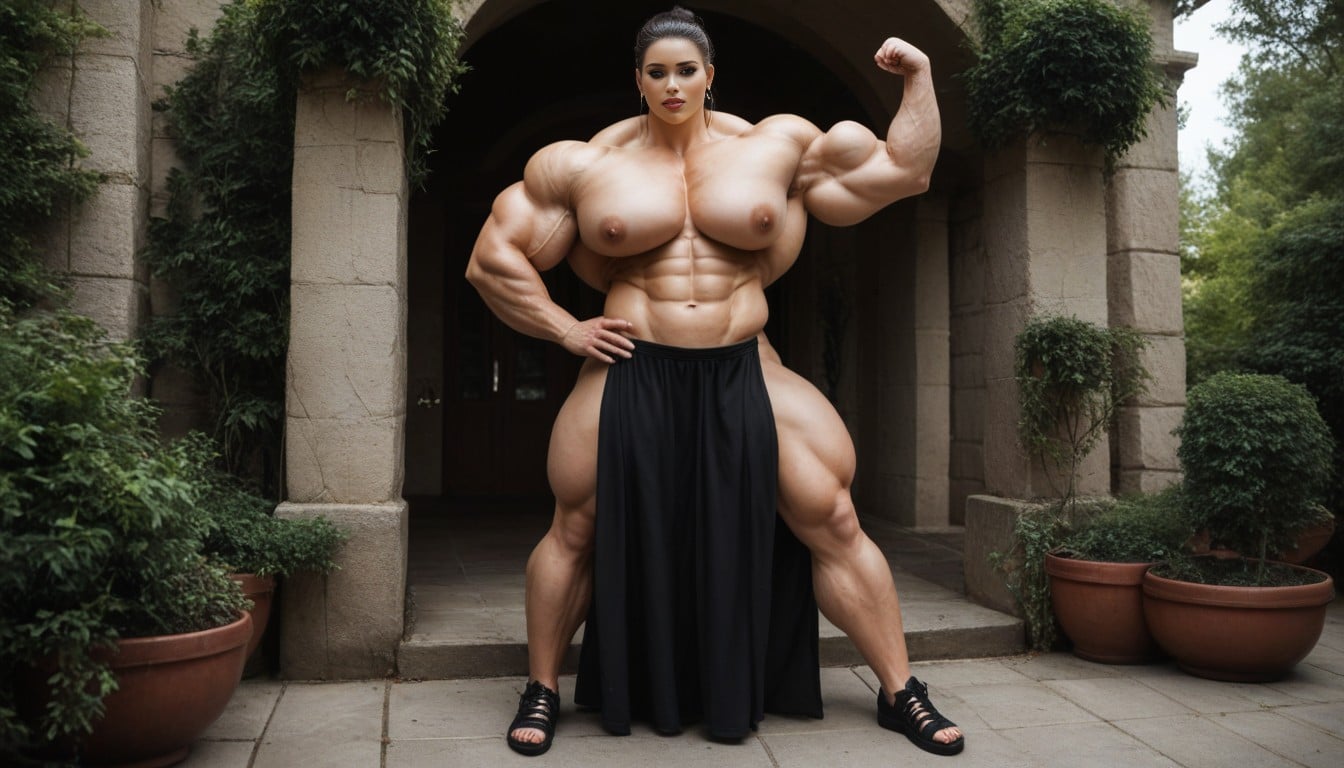 Huge Lips, Hyper Gigantic Nipples, Horny AI Porn