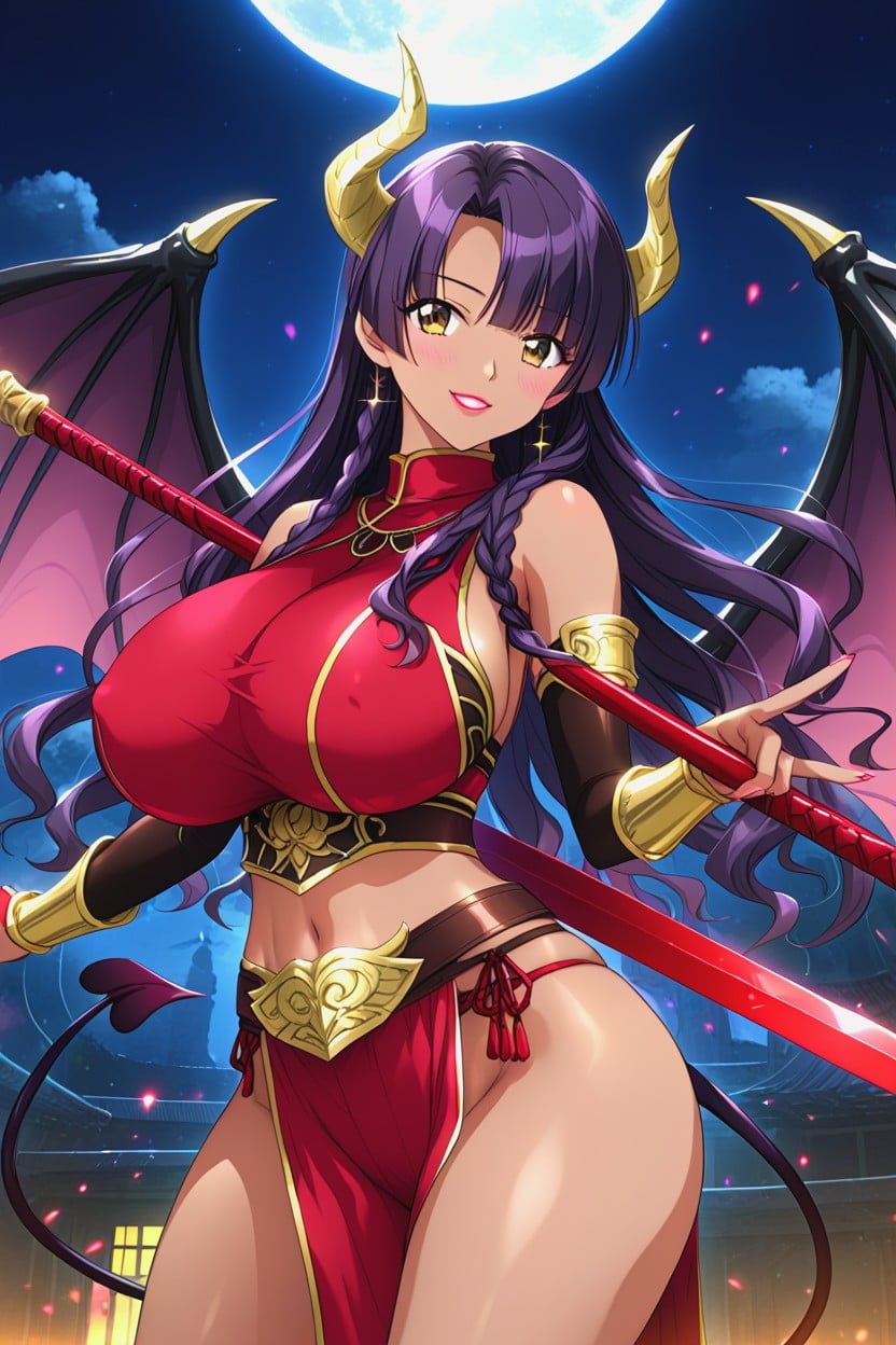 Huge Ass, L, Black Arm Sleeves Hentai AI Porn