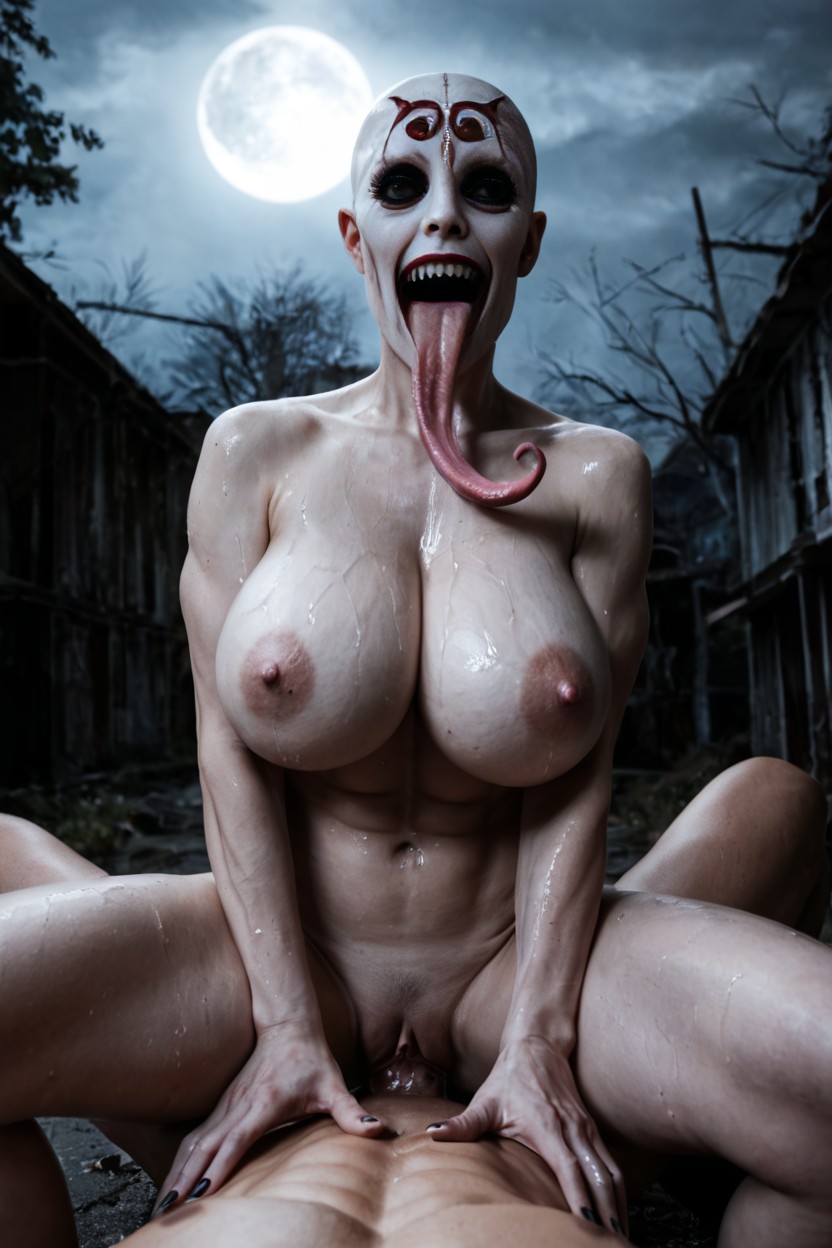 Night, Spooky, 18+ AI Porn