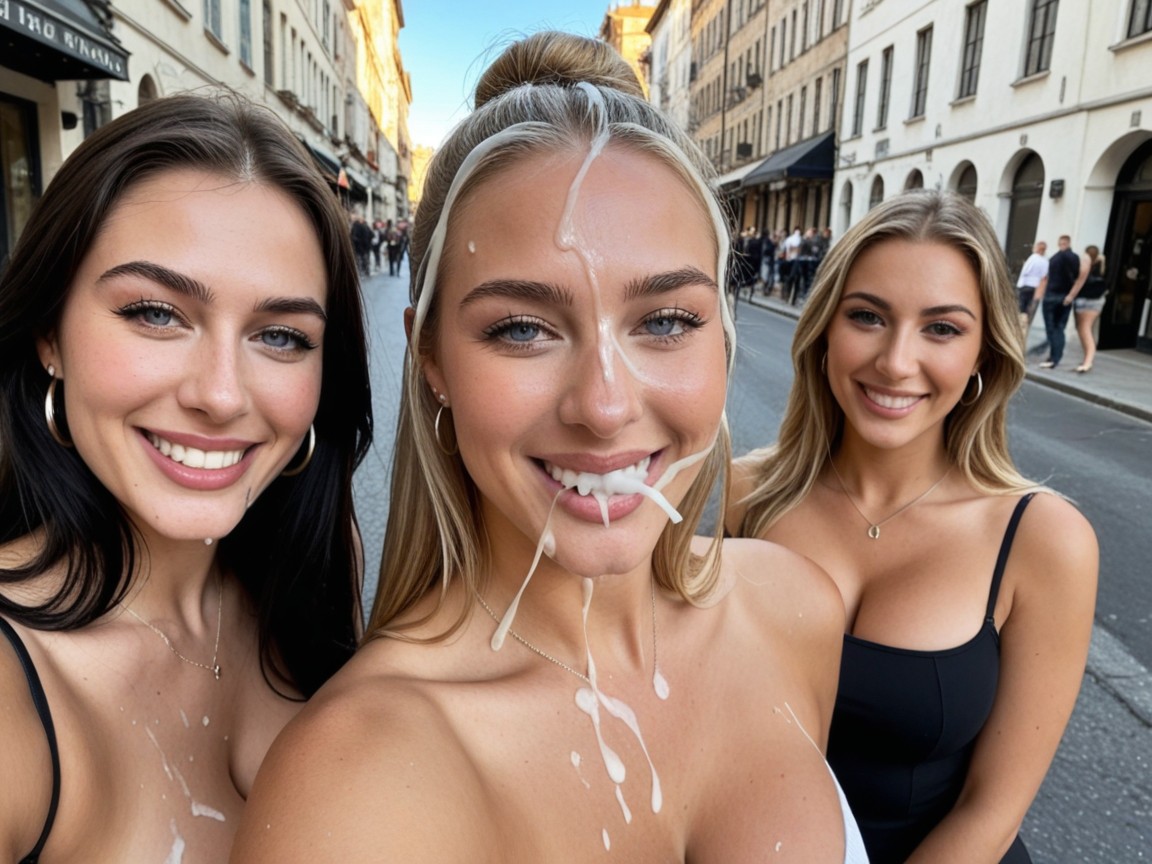 Perfect Body, Blond Hair, Blue Eyes AI Porn