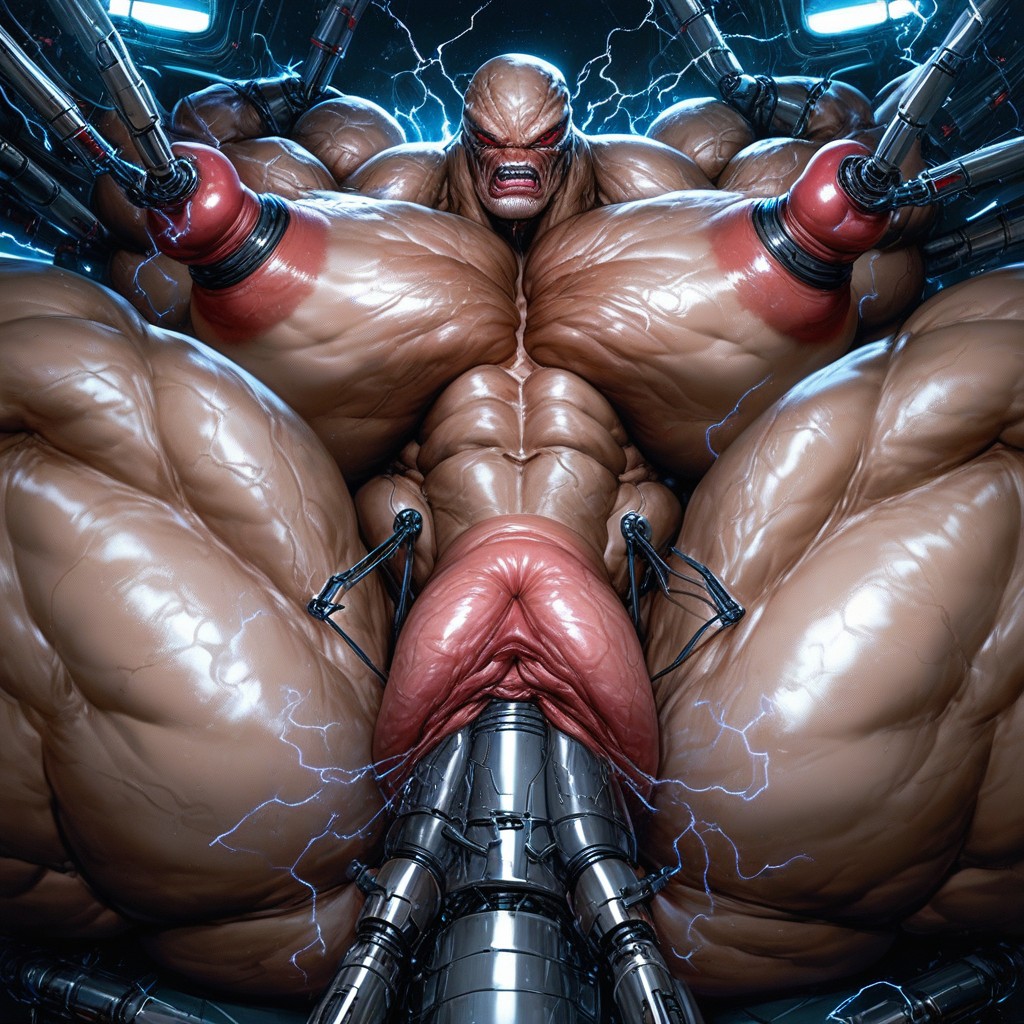 Focus On Pussy, Huge Traps, Huge Nipple Rings AI Porn