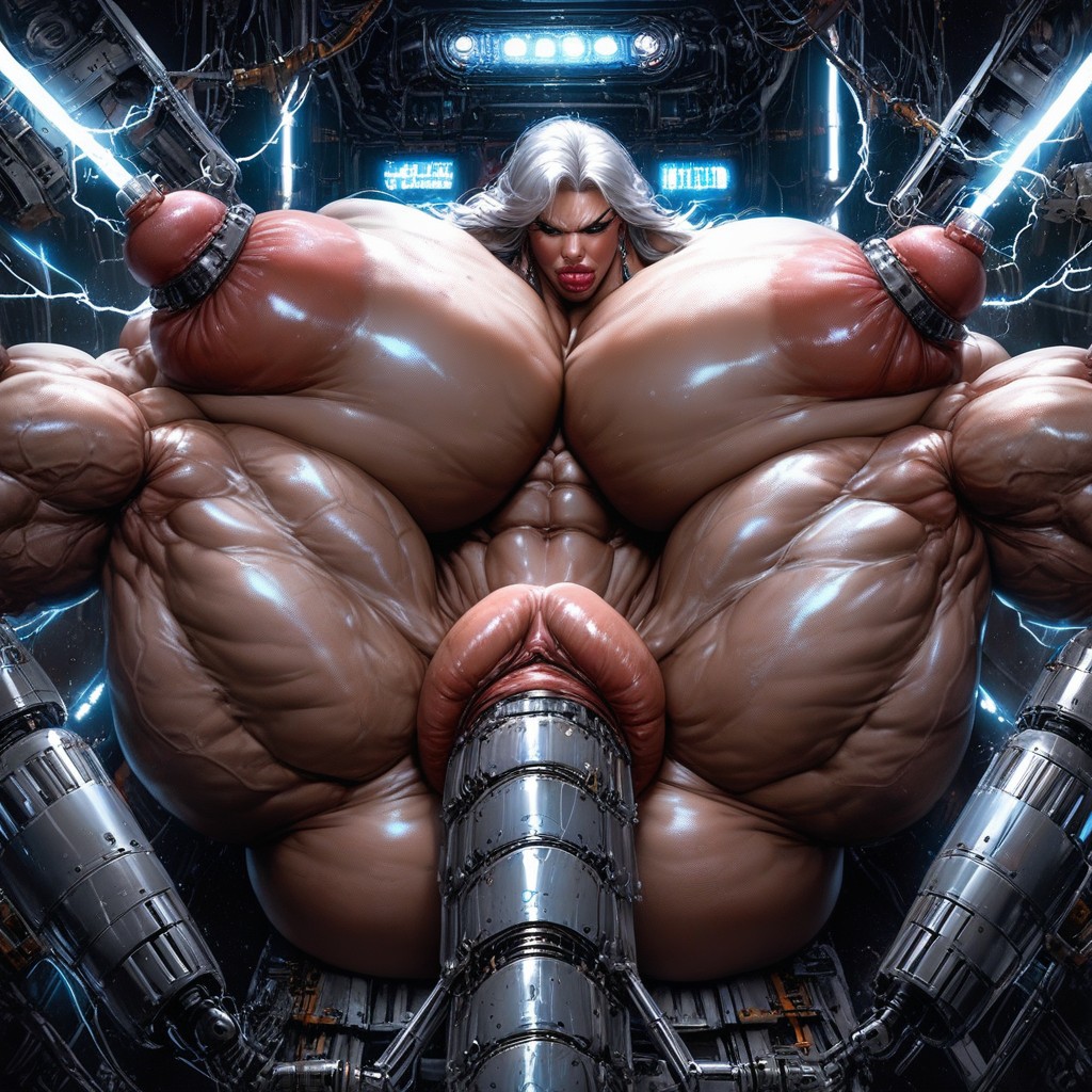 Massive Biceps, Gangbang, Hyper Veins AI Porn