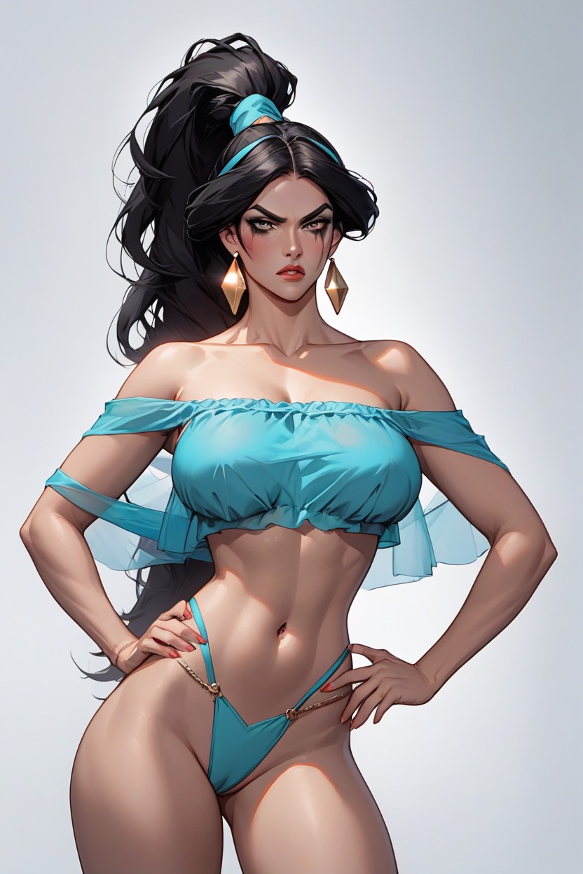 18+, Deep Brown Skin, High Detail AI Porn