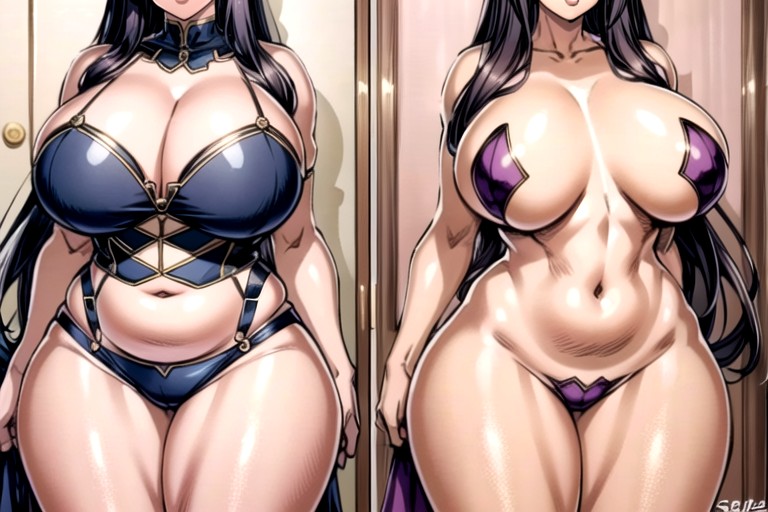 Hyper Fat Thick Curvy Fuller Figured Asian American College Woman, Hyper Ultra Mega Fat Ass, Hyper Ultra Mega Busty Hentai AI Porn