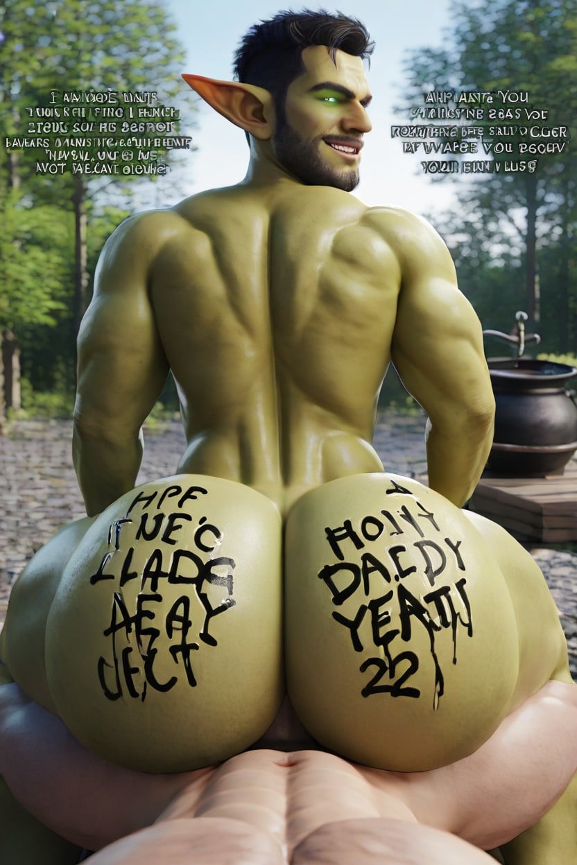 His Colon Cauldron, His Mulching Mashers, Hole Needs Human Cum To Survive AI Gay Porn