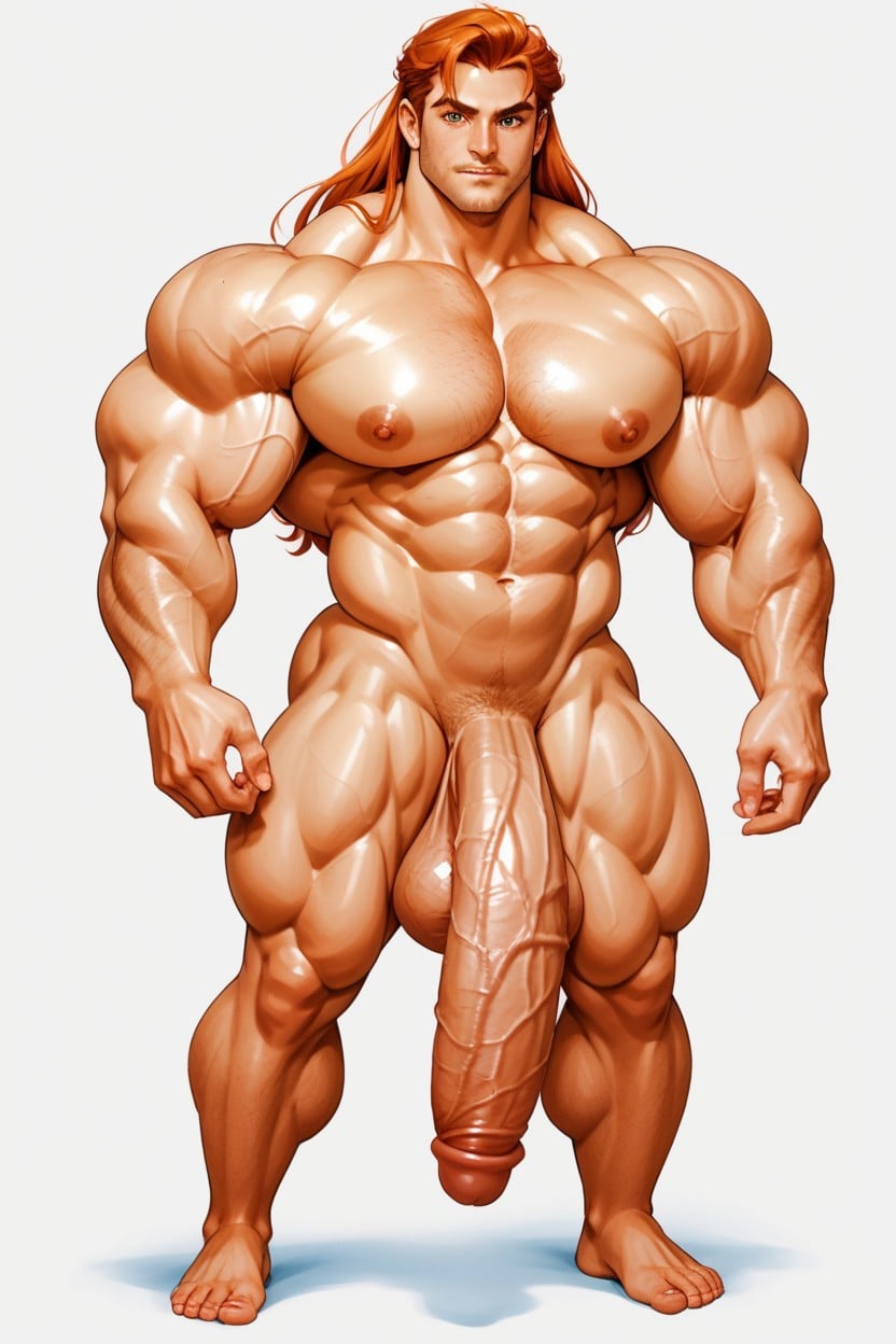 18+, Muscular Legs, Long Legs AI Gay Porn