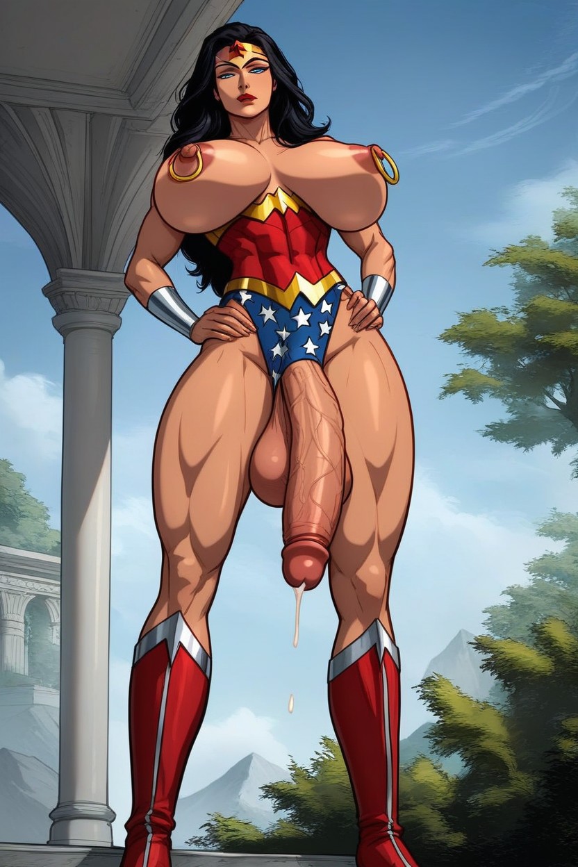 Gigantic Flaccid Hyper Penis, 18+, Futanari Hentai AI Porn