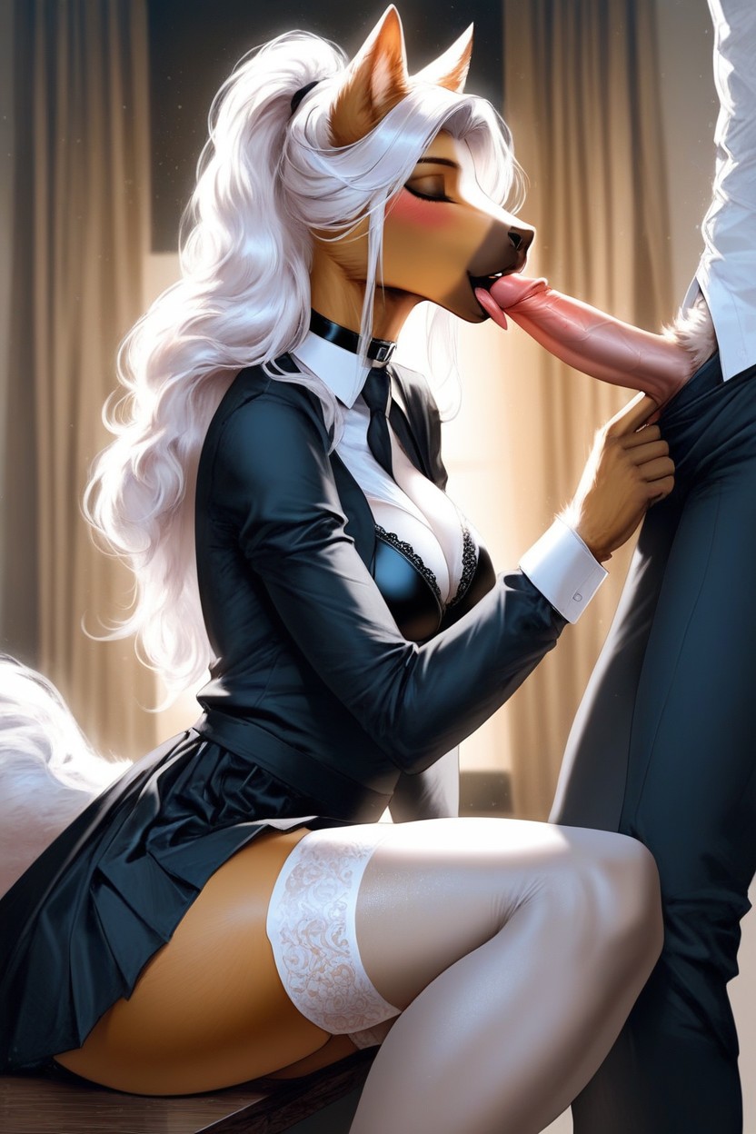 Nylon Stockings, Nylon Stockings, Underwear Furry AI Porn