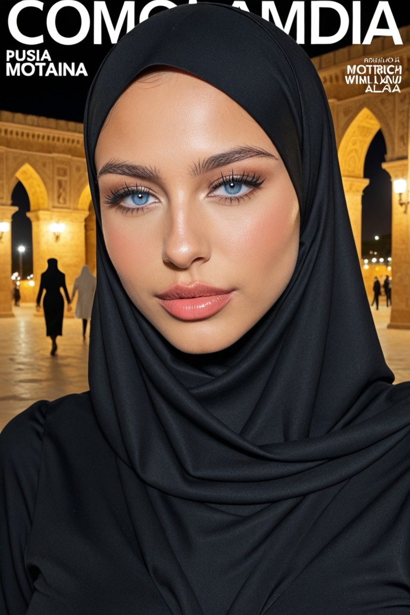Model, Full Lips, Full Dressed AI Porn