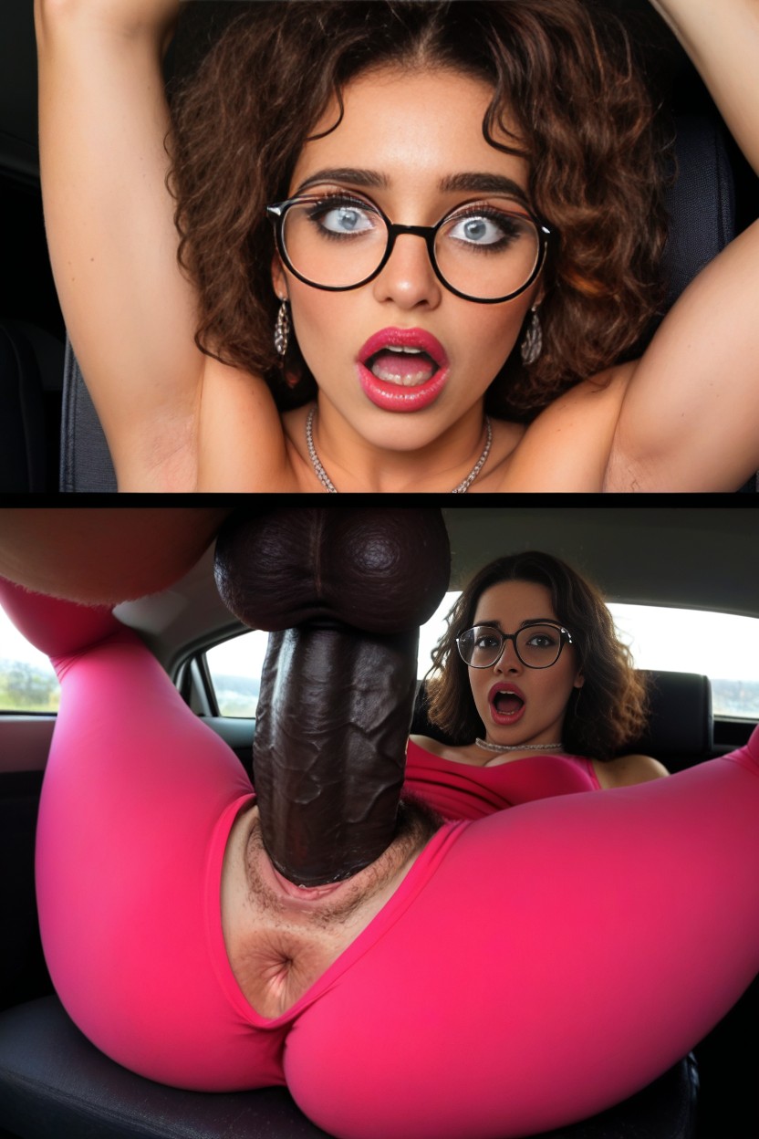 Earrings, Armpit Hair, Bimbo AI Porn